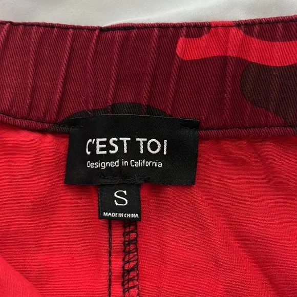 C'est Toi Camo Mini Skirt - Picture 6 of 6